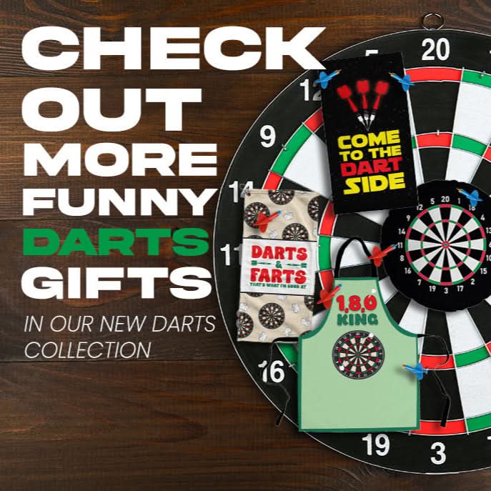 1,8,0 Darts King -  Adult Apron